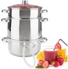 Arebos Dampfgartopf Induktions-Dampfentsafter 15 L Edelstahl f&uuml;r alle...