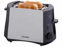 Cloer Toaster 3410, Toaster 825W für 2 Toastscheiben integrierter...