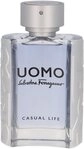 Salvatore Ferragamo Eau de Toilette Uomo Casual Life, Glasflakon, Parf&uuml;m EDT,