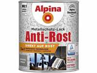 Alpina Farben Anti-Rost 750 ml Hammerschlag dunkelgrau
