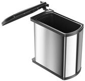 Hailo Einbaum&uuml;lleimer Hailo Abfallsammler 3418101 MF Swing bs Uno 18 Liter Edelstahl