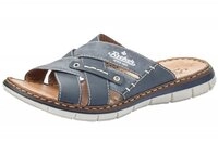 Rieker Pantolette, Sommerschuh, Schlappen, Poolslides, mit Leder-Innensohle