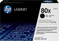 HP Tonerpatrone HP original Toner 80 schwarz, Gr&ouml;&szlig;en A/X + Doppelpack