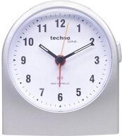 Techno Line Wecker Klassischer Funkwecker mit analoger Zeitanzeige WT 753