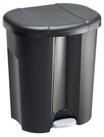 ROTHO M&uuml;lleimer Trittabfalleimer TRIO 1 x 10 l, 2 x 15 l je 3 Eins&auml;tzen