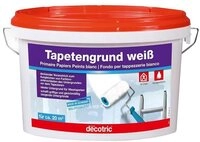 decotric&reg; Haftgrund Tapetengrund Tapetengrundierung, wei&szlig; 2,5 l