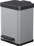 Hailo M&uuml;lleimer &Ouml;ko uno Plus M, 17 Liter, Stahlblech, Kunststoff Inneneimer, Made