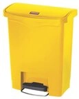 Rubbermaid M&uuml;lltrennsystem Rubbermaid Slim Jim&reg; Step-On-Tretabfallbeh&auml;lter, 30 l,