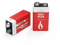 ANSMANN AG Rauchmelder Batterie 9V E-Block Extreme Lithium – 6AM6 (1 Stück)