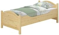 ERST-HOLZ Massivholzbett Hohes Seniorenbett Landhausstil 100 x 200 cm Einzelbett