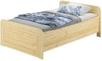 ERST-HOLZ Massivholzbett Seniorenbett Holzbett 120 x 200 cm Extra Hoch...