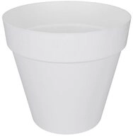 Elho Blumentopf Elho Pflanztopf Loft Urban &Oslash; 25 x 22 cm wei&szlig;