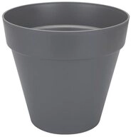 Elho Blumentopf Elho Pflanztopf Loft Urban &Oslash; 25 x 22 cm anthrazit