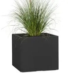 Pflanzwerk&reg; Pflanzk&uuml;bel CUBE Premium Fiberglas Blumenk&uuml;bel Frostbest&auml;ndig mit