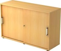 HAMMERBACHER Aktenschrank Schiebet&uuml;rschrank Derie 9 2 OH BxTxH 120x40x74,8cm Griff
