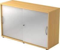 HAMMERBACHER Aktenschrank Schiebet&uuml;rschrank Derie 9 2 OH BxTxH 120x40x74,8cm...