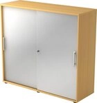HAMMERBACHER Aktenschrank Schiebet&uuml;renschrank Serie 9 3OH BxTxH 120x40x110cm...