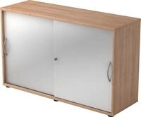 HAMMERBACHER Aktenschrank Schiebet&uuml;rschrank Derie 9 2 OH BxTxH 120x40x74,8cm...