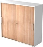 HAMMERBACHER Aktenschrank Schiebet&uuml;renschrank Serie 9 3OH BxTxH 120x40x110cm...