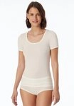 Schiesser Kurzarmshirt Personal Fit Rundhalsausschnitt, Single Jersey, ohne st&ouml;rende