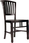 SIT Stuhl Samba Massivholz Lodge Stil Esszimmerstuhl Vintage Design, Massivholz Stuhl