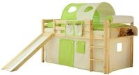 Ticaa Hochbett Rutschbett "Manuel" Kiefer Natur Classic
