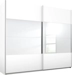 rauch Schwebet&uuml;renschrank Quadra mit Spiegelelementen