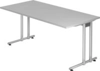 HAMMERBACHER Schreibtisch Schreibtisch 1600x800mm Grau