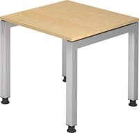 HAMMERBACHER Schreibtisch Schreibtisch 80x80cm Ahorn
