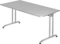 HAMMERBACHER Schreibtisch Schreibtisch 1600x800mm Grau