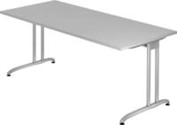 HAMMERBACHER Schreibtisch Schreibtisch 1800x800mm Grau