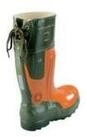 Feldtmann Forstsicherheitsstiefel Ulme Gr.43 oliv/orange Naturkautschuk