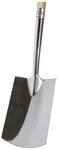 IDEALSPATEN Spaten, G&auml;rtnerspaten Edelstahl mit T-Stiel 850 mm