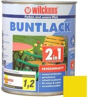 Wilckens Farben Acryl-Buntlack Buntlack 2in1 Lack, seidenmatt, Rapsgelb RAL...