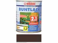 Wilckens Farben Lack 2in1 Buntlack 750 ml Seidenmatt Schokoladenbraun
