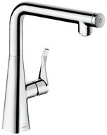 hansgrohe K&uuml;chenarmatur hansgrohe 260 Metris Select M71, ausziehbarer Auslauf