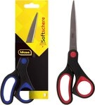 Idena Bastelscheren Idena 642074 Soft-Schere 20,3 cm - Ergonomische...