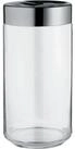 Alessi Vorratsdose Julieta LC10, Edelstahl, Glas, (1-tlg)
