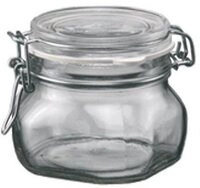 Bormioli Rocco Einmachglas Bormioli Rocco Einmachglas FIDO 500ml 6er set, Glas, (6