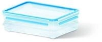 Emsa Frischhaltedose Aufschnittboxsystem 1,65 L + 1,0 L Clip Close, Kunststoff