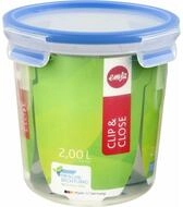 Emsa Vorratsdose Frischhaltedose CLIP & CLOSE 16,3 cm hoch transparent 2,0 l