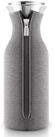 Eva Solo Wasserkanne mit Manschette Glas/Edelstahl/Stoff Dunkelgrau 1 L, 1 l