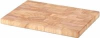 Continenta Schneidebrett Stirnholz Gummibaumholz 30 x 21.5 cm, Holz