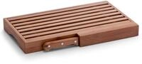Zeller Present Brotschneidebrett, Bambus, (Set, 2-St., Brotmesser), Inklusive