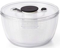 OXO Good Grips Salatschleuder, mit Sieb, Deckel, zum Waschen und Trocknen von Salat