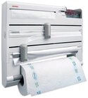 Leifheit Wandrollenhalter Parat Plus, inkl. Tesafilm-Spender u. Kleinteile-Box