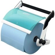 TORK Papiertuchspender TORK 652100 Wischtuch-Wandhalter W1 wei&szlig;/t&uuml;rkis