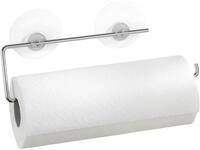 WENKO Wandrollenhalter Modell Static-Loc&reg;, K&uuml;chenrollenhalter aus verchromtem