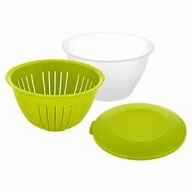 WESTMARK Sch&uuml;ssel Set Olympia, 3-tlg., Apfelgr&uuml;n, PP, (Set, 3-tlg)