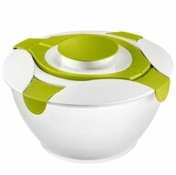 WESTMARK Salatsch&uuml;ssel mit Dressing-Beh&auml;lter, Fassungsverm&ouml;gen: 6,5 Liter,